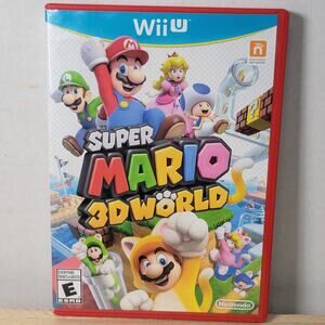 Wii-U Super Mario 3D World (No Booklet)
